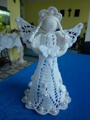 Novogodisnji Andjeli Heklanje Seme Christmas Decoration 52 